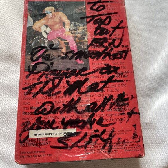 WCW "Greatest Grudges" VHS Wrestling Tape Sealed Rare Classic Matches Retro Coll - Picture 11 of 12